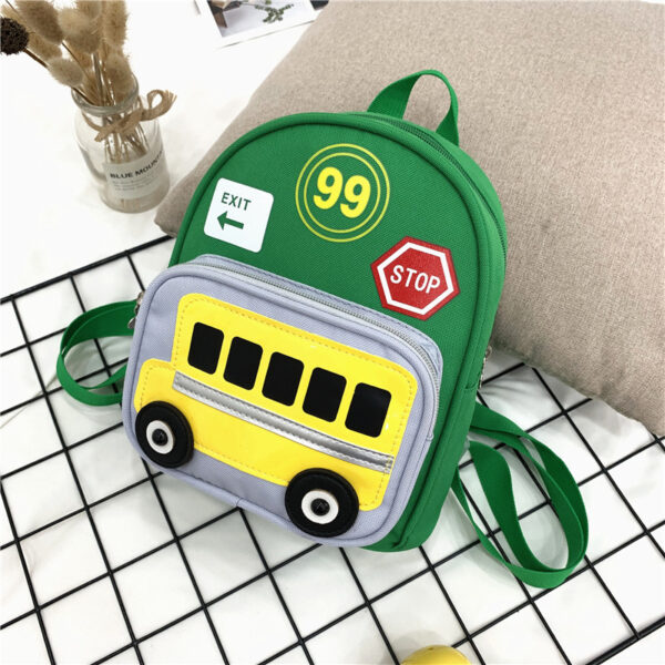 Heopono Durable Nice Little Children School Book Bag Small Boys Girls Cartoon Cute Mini Funny Back to School Backpack for Kids - Image 2