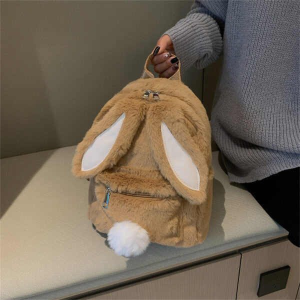 Women's Cute Rabbit Ears Bags Fashion Mini Backpack Kids - Image 3