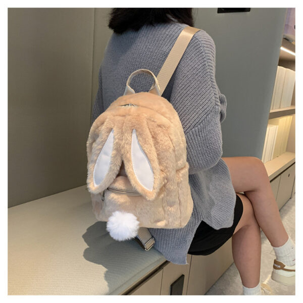 Women's Cute Rabbit Ears Bags Fashion Mini Backpack Kids - Image 7