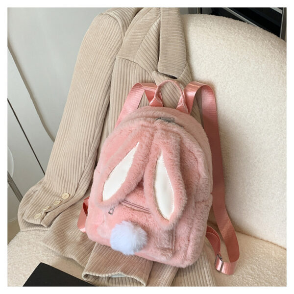 Women's Cute Rabbit Ears Bags Fashion Mini Backpack Kids - Image 5