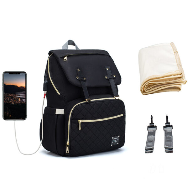 LEQUEEN Multifunctional Large Capacity Mummy Bag - Image 7