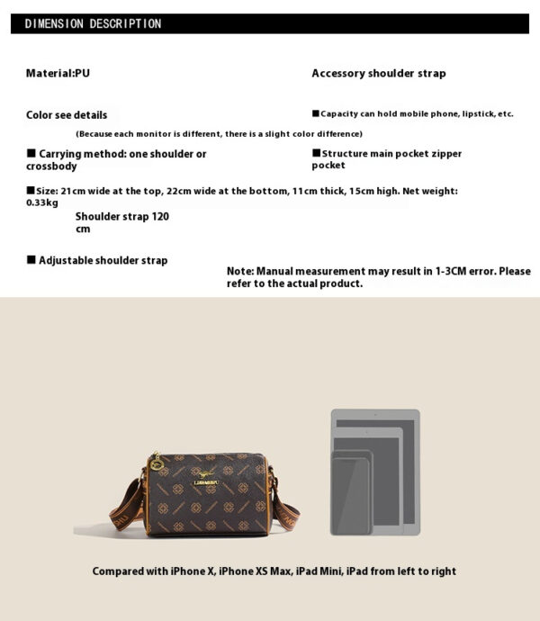 Fashion All-match Bag Women's Bag Mother Large Capacity Broadband - Image 3
