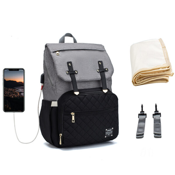 LEQUEEN Multifunctional Large Capacity Mummy Bag - Image 4