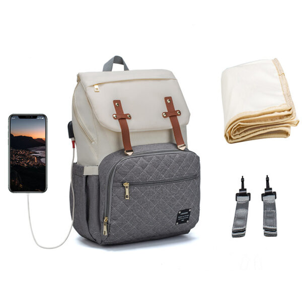LEQUEEN Multifunctional Large Capacity Mummy Bag - Image 9