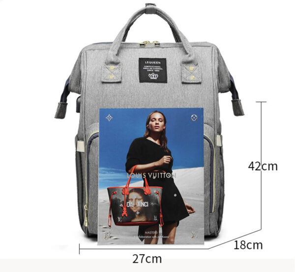 LEQUEEN Multifunctional Large Capacity Mummy Bag - Image 8