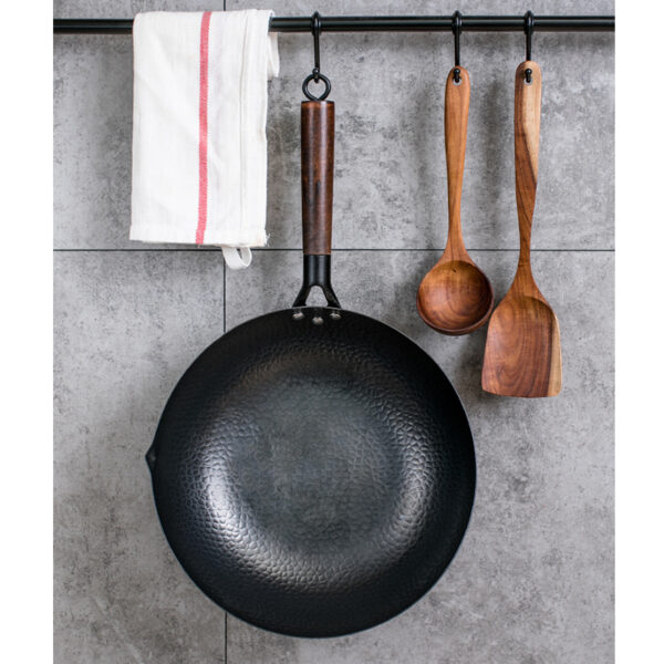 Iron Pan Traditional Iron Wok Handmade - Image 9