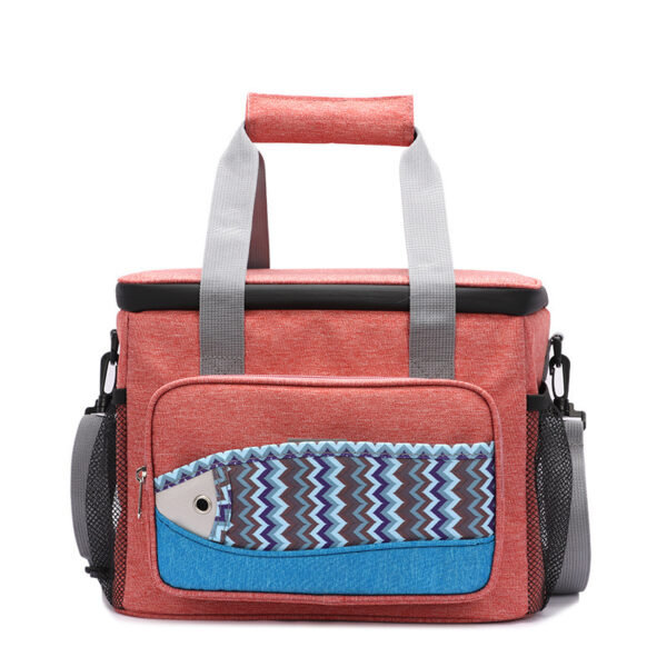 Fish Pattern Cooler Bags Lunch Box Bag EVA Insulation Waterproof Portable Lunch Bag Outdoor Multifunctional Picnic Bag - Image 7