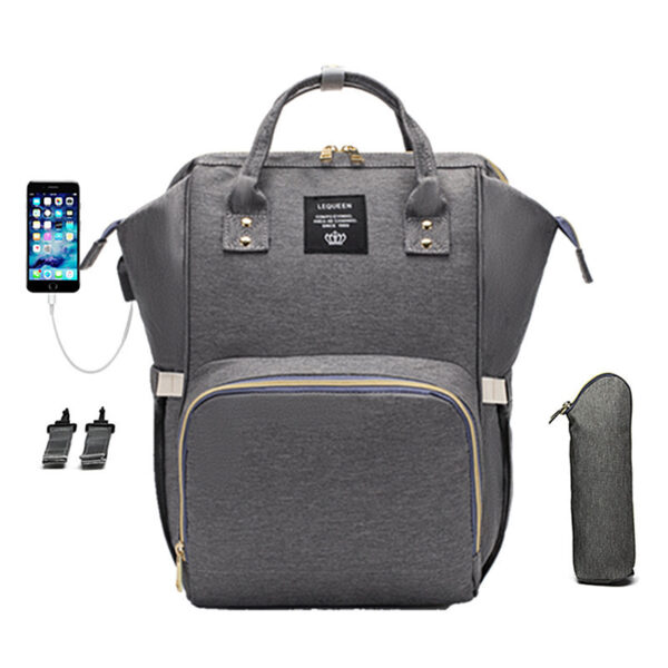LEQUEEN Multifunctional Large Capacity Mummy Bag - Image 6