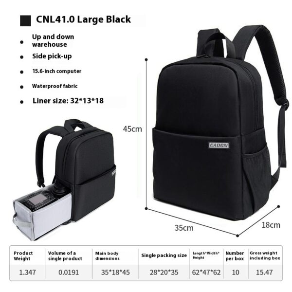 Hong Kong SLR Photography Backpack Camera Bag - Image 8