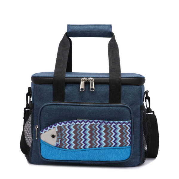 Fish Pattern Cooler Bags Lunch Box Bag EVA Insulation Waterproof Portable Lunch Bag Outdoor Multifunctional Picnic Bag - Image 9