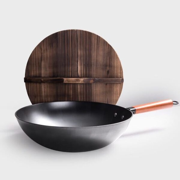 Iron Pan Traditional Iron Wok Handmade - Image 10
