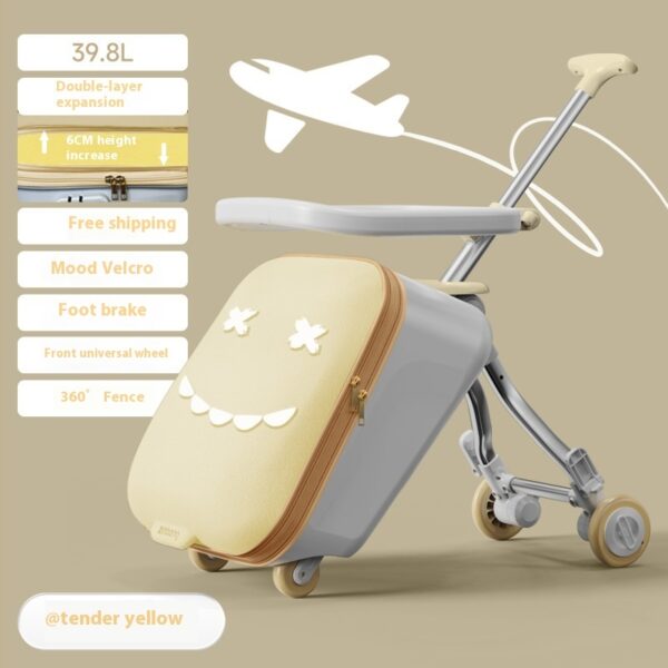 Luggage Children's Riding And Boarding Machine Trolley Case - Image 10