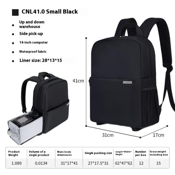 Hong Kong SLR Photography Backpack Camera Bag - Image 3