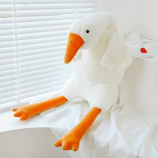 Cute Big White Geese Pillow Plush Toy - Image 9