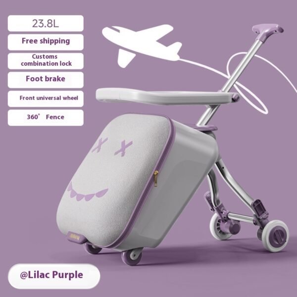 Luggage Children's Riding And Boarding Machine Trolley Case - Image 3